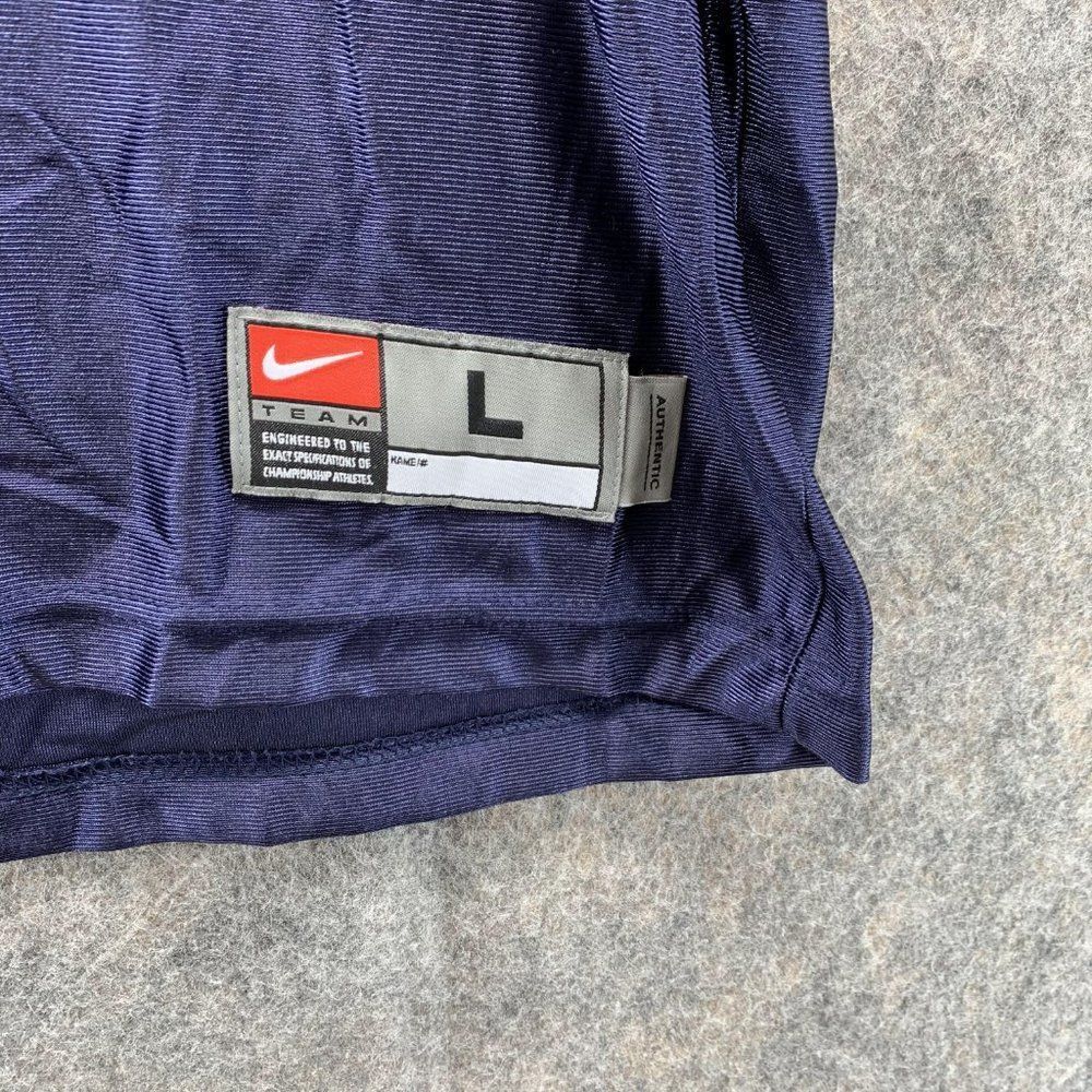 Nike Jersey Shirt Men Large Adult Blue Red 10 Arizona Outdoors Athletic Vintage - Picture 3 of 14